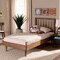 Baxton Studio Sora Mid-Century Modern Ash Walnut Finished Wood Twin Size Platform Bed 180-11108-11158-Zoro - alternate 8